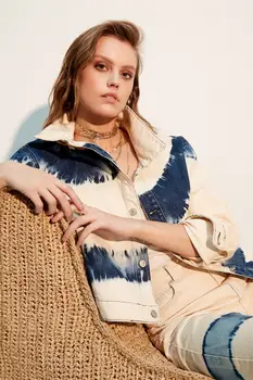 

Trendyol-Flushing Denim Jacket TWOSS20CE0031