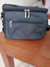 TOMULE Portátil Bolsa de almuerzo con aislamiento térmico bolsa de Picnic almacenamiento de alimentos bolsas de almacenamiento 9L hombro bolsa de caja de almuerzo de Picnic bolso