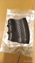 Funda de guante antideslizante para la mayoría de pistolas Glock 17 19, accesorios de caza, pistola táctica, funda de agarre de goma, revista