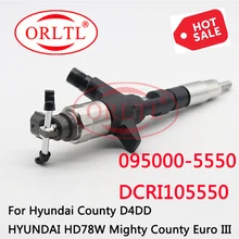 Orltl Diesel Injector 33800-45700 Common Rail Injector 095000-5550 DCRI105550 095000 5550 Voor Hyundai Auto Motor auto-onderdelen
