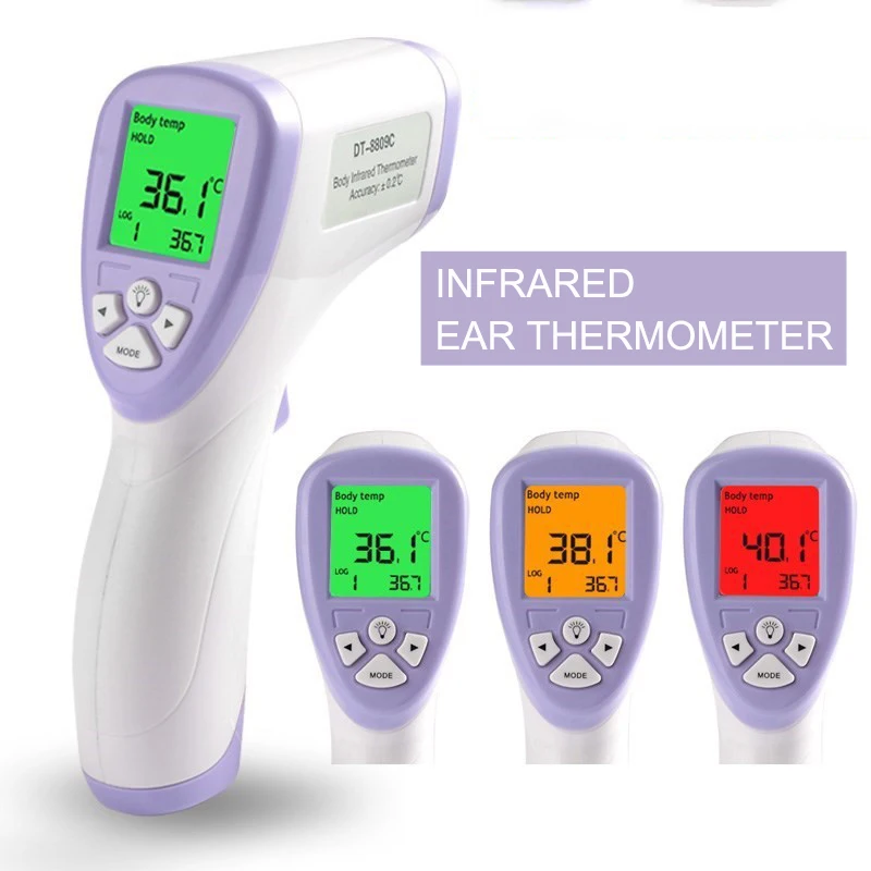 

Muti-fuction Baby/Adult Digital Termomete Infrared Forehead Body Thermometer Gun Non-contact Temperature Measurement Device
