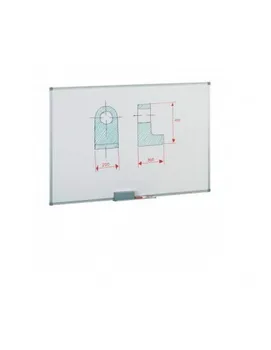 

SLATE METAL IN WHITE LACQUERED STEEL. 60X90CM