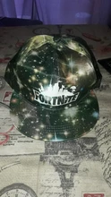 Gorro luminoso de Fortnite para niños y adultos, gorra de béisbol de lona con cielo estrellado, ajustable, regalo de cumpleaños