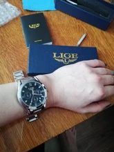 LIGE-reloj de cuarzo deportivo para mujer, accesorio de marca de lujo, con calendario de acero inoxidable, resistente al agua