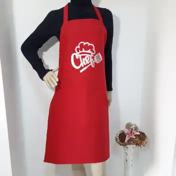 

Chef New Men Lady Woman Apron Home Kitchen Chef Aprons Restaurant Cooking Baking Dress Fashion Apron with Pockets Dropshipping