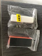 Lima de uñas en forma de media luna, pulidor lavable, lijar y pulir, pedicura, herramientas de arte de uñas, 1 ud.