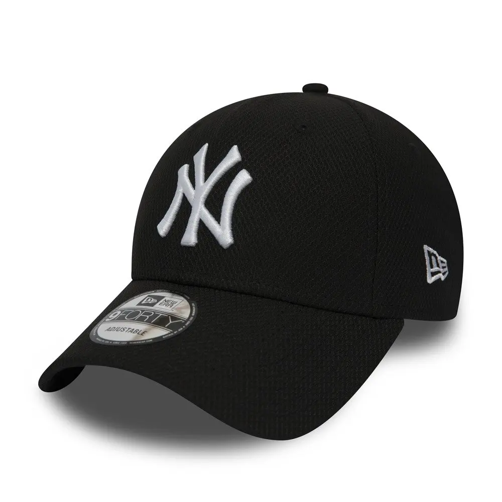 Новая эра 9forty с эмблемами Бриллиант был Регулируемый Нью Йорк Yankees кепка черного цвета