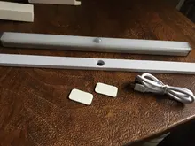 21cm 29cm 14 LEDs 20 LEDs Long Strip Under Cabinet Light Magnetic Closet Lights Motion