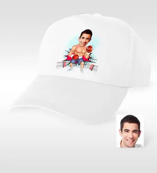 

Personalized Men Boxer Cartoon White Hat-1