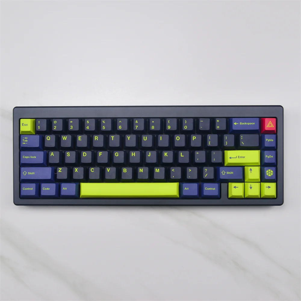 Chaves Gmk Noite Corredor Keycaps Cereja Perfil Pbt Tintura Sublimação Teclado Mecânico para mx Switch com 1.75u 2u Shif 129