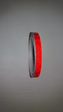 1cmx8m Bike Reflective Stickers Cycling Fluorescent Reflective Tape MTB Bicycle Adhesive