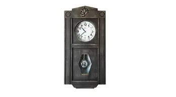 

Stylish Wall Decoration Retro Pendulum Wooden Wall Clock Walnut