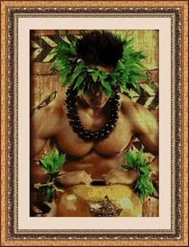 

CROSS STITCH KIT PANDATHREAD ETHNIC AND CUSTOMS 31814