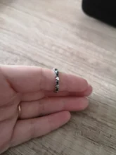 LEKANI-Anillo de plata de primera ley con forma de corazón para mujer, sortija, plata esterlina 925, corazón, estrella, boda, 5 estilos, gran oferta, 2020