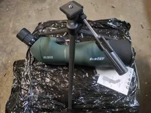 SVBONY 25-75x70mm Telescopio Terrestre SV28 telescopio Zoom continuo BK7 prisma MC lente impermeable de caza Monocular catalejo + trípode F9308B para caza, tiro, tiro con arco, observación de aves