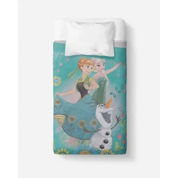 

SUMMER QUILT-Bedspread Coprilleto License DISNEY FROZEN FEVER 180x260 CMS (90) + GIFT BALLPOINT PEN EXCLUSIVE
