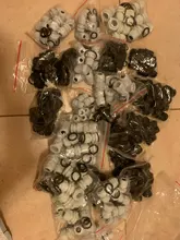 Cable impermeable glándula, conector de entrada IP68, PG7, 3-6,5 mm, PG9, PG11, PG13.5, PG16, PG19/21, blanco y negro, de plástico y nailon, 10 uds.