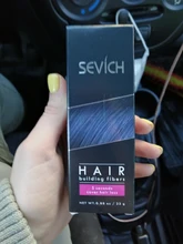 Sevich-aplicador de fibra de construcción de cabello, tratamiento instantáneo de cabello, polvos de queratina, fibra de crecimiento del cabello, espesamiento, 10 colores
