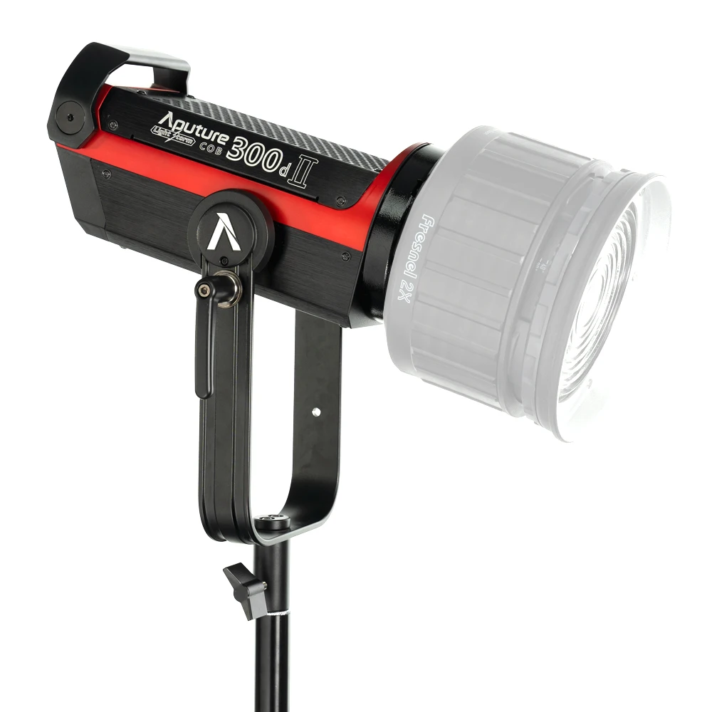  Aputure LS C300d 2 Mark II 300d II LED Video Camera Light COB Light + Fresnel mount 2x + Light Dome - 4000185308363