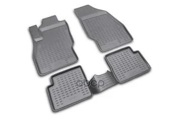 

Mats in the salon Opel Corsa 2006-2014, 4 PCs. (Polyurethane, gray) element art. Nlc.37.14.211k