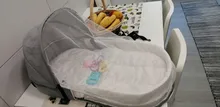 Cuna de viaje portátil para bebé, cuna multifunción con mosquitera, cuna plegable para dormir