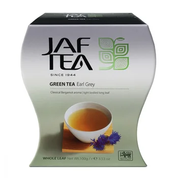 

Tea Jaf tea "Earl Gray", green with bergamot, 100 gr