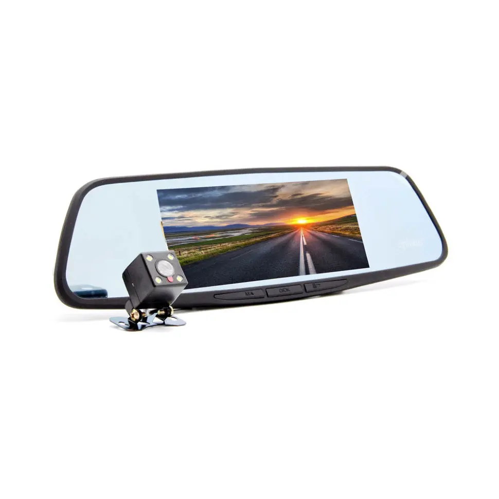 Car DVR mirror Eplutus D69 with 2-мя cameras