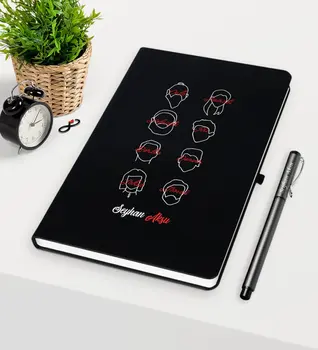 

Personalized La Casa De Papel Black Notebook Pen Set-15