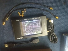 Analizador de red de Vector 3G, pantalla LCD de 4 pulgadas/2,8 pulgadas, Analizador de antena Puerto USB NanoVNA V2 de onda corta HF VHF UHF SAA2 NanoVNA