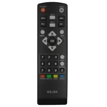 

RRemote control for MTC DVB-C/DVB-T2 receiver WS-28A, EKT DCD 3011, Star Track DVB-T2 receiver T2 FTA