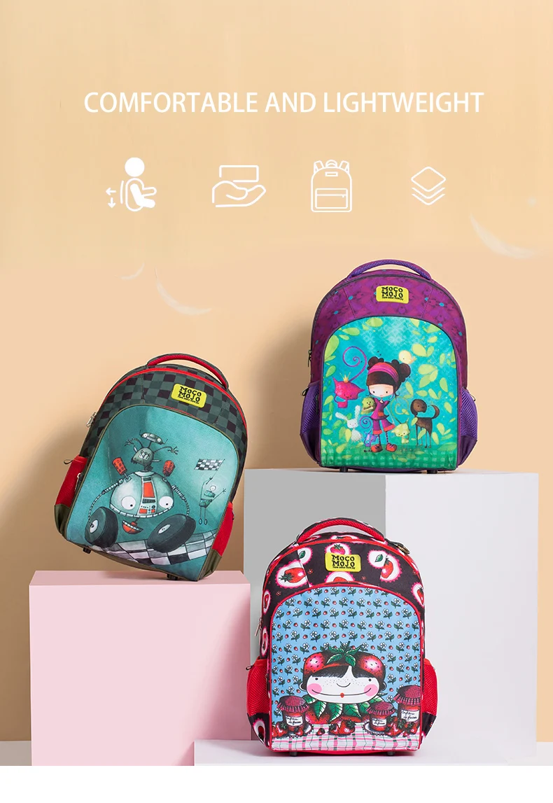 Новые школьные сумки для девочек mochila criancha, школьный рюкзак, Водонепроницаемый Креативный дизайн, детский рюкзак, мультяшная сумка для мальчиков-подростков