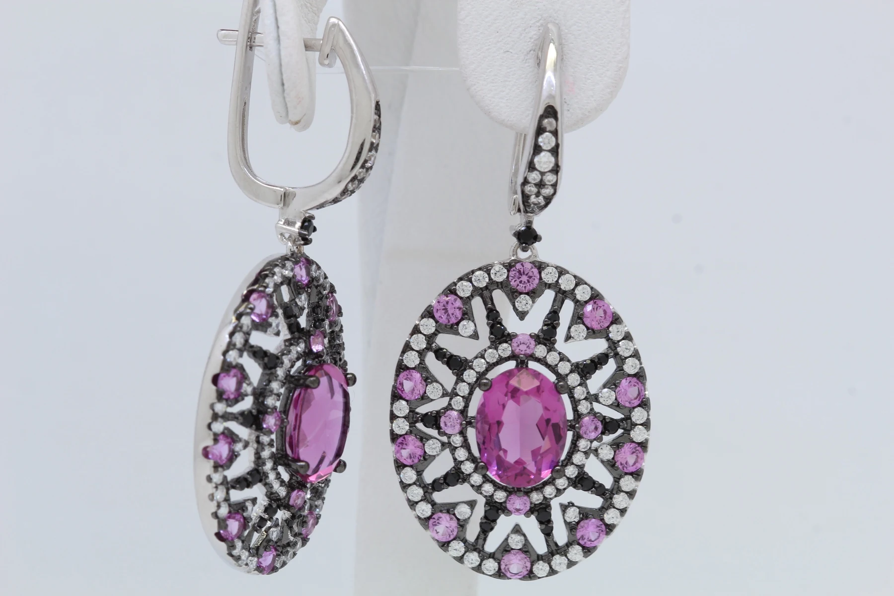 Серебряные серьги VALTERA проба 925