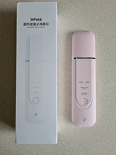 InFace-limpiador ultrasónico de piel, masajeador facial de cavitación y espinillas, instrumento de belleza para el cuidado de la piel xiomi