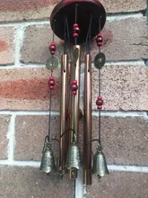 Wind-Chimes Decoration Garden-Tubes-Bells Wall-Hanging Yard Outdoor Antique Copper Living