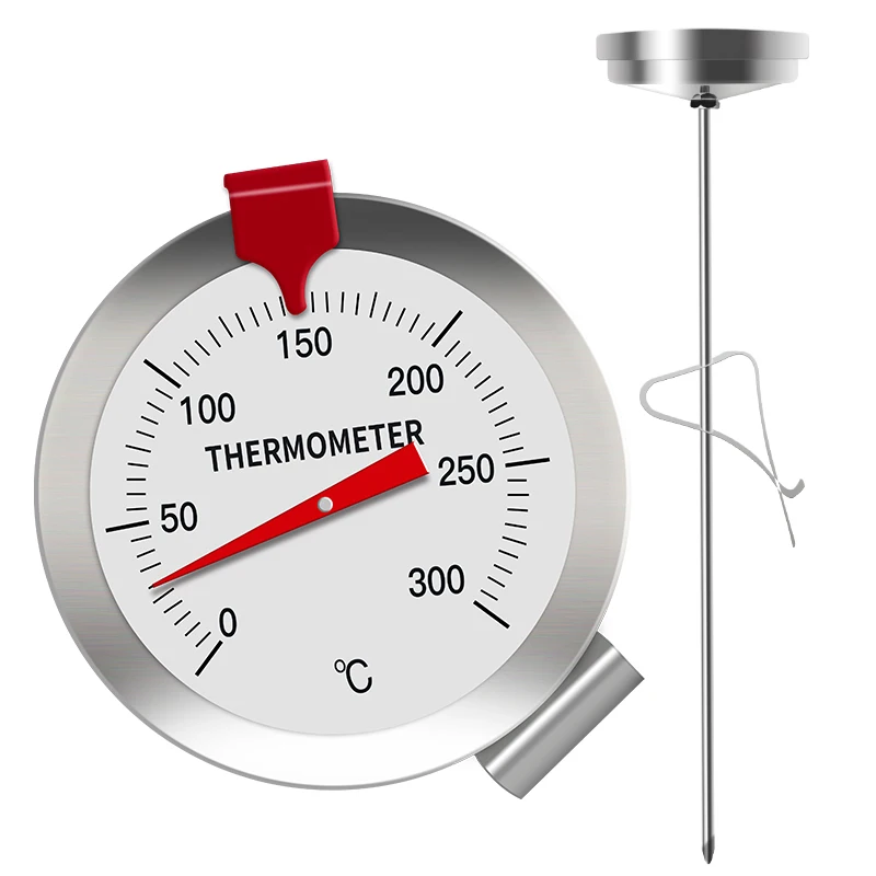 0-300 Celsius Stainless Steel Oven Thermometer Mini Dial Stand Up Temperature Gauge Gage Food Meat Home Kitchen Tools | Инструменты
