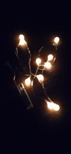 String-Lights Decoration Garland Battery-Powered Led-Ball Fairy Christmas-Tree Wedding