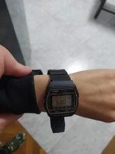 Correa de silicona para reloj de hombre, correa de goma de buceo deportiva negra de 18, 20 y 22mm, hebilla de acero inoxidable plateada para Casio