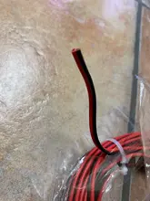 Cable eléctrico de cobre estañado de 2 pines, Cable de extensión de alimentación de larga duración, 300V, PVC, rojo, negro, 18, 20, 22 AWG