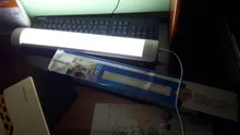 Juego completo de luces Led de cocina para debajo del armario, 220V, 110V, 10w, 20W, 30/50CM, para dormitorio y hogar