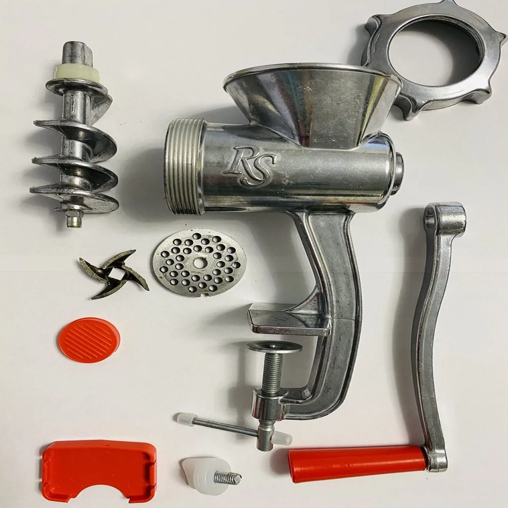 мясорубка ручная со сменными насадками transforma 19090 gefu. китайская мясорубка электрическая sokany.