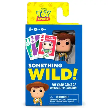 

Box 4 Games cards Something Wild! Toy Story Disney German toys Funko Pop board games