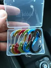 Carabiner-Clips Acessories Multi-Tool Cc1-Steel Small Booms Fishing Outdoor Camping 6pcs