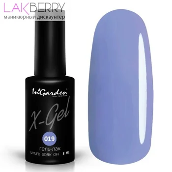 

Гель-лак InGarden серия X-Gel 019, 8 мл InGarden серия X-Gel