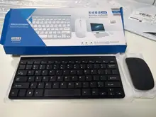 Mini Keyboard Combos Mouse-Set Noiseless Laptop USB And Ergonomic with for PC TV