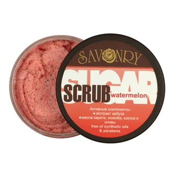 

Savonry sugar scrub watermelon (with watermelon extract)