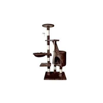 

Tree Tower Cat Drapak Mouse House gray 7935