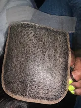 Mifil-extensiones de cabello humano brasileño Remy, accesorio de pelo liso con cierre de 20 pulgadas y Base de seda sintética 4 por 4, solo 10-22 pulgadas