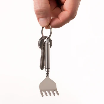 

Extendable Back Scratcher Key Ring