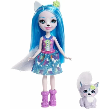 

Doll enchantimals vinsley wolf with a beloved beast