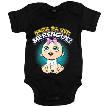 

Baby bodysuit born to be Meringue Madrid Soccer